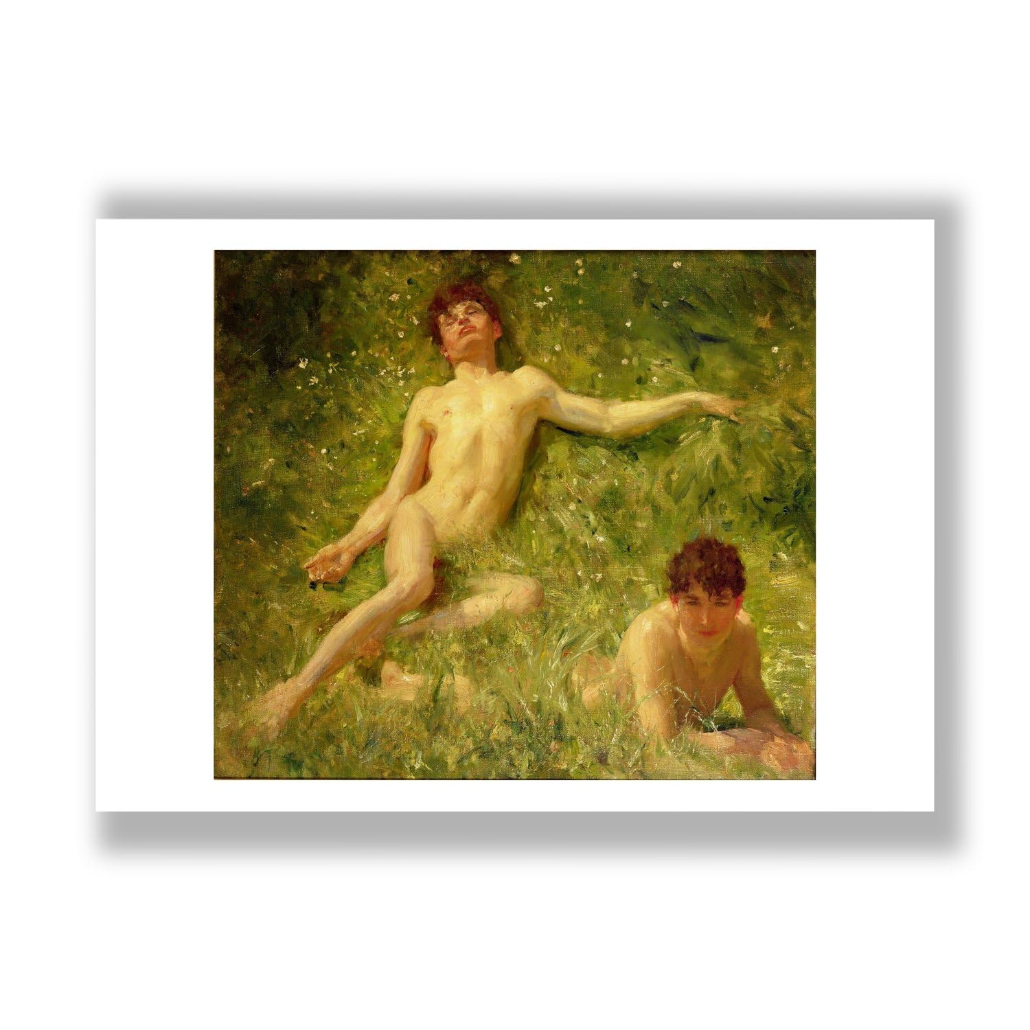 Impression d'art Henry Scott Tuke The Sunbathers format medium mat