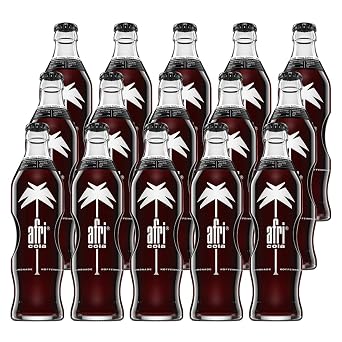 Afri Cola Lemonade 10 mg Caffeine 15 Bottles 0.33 L Each