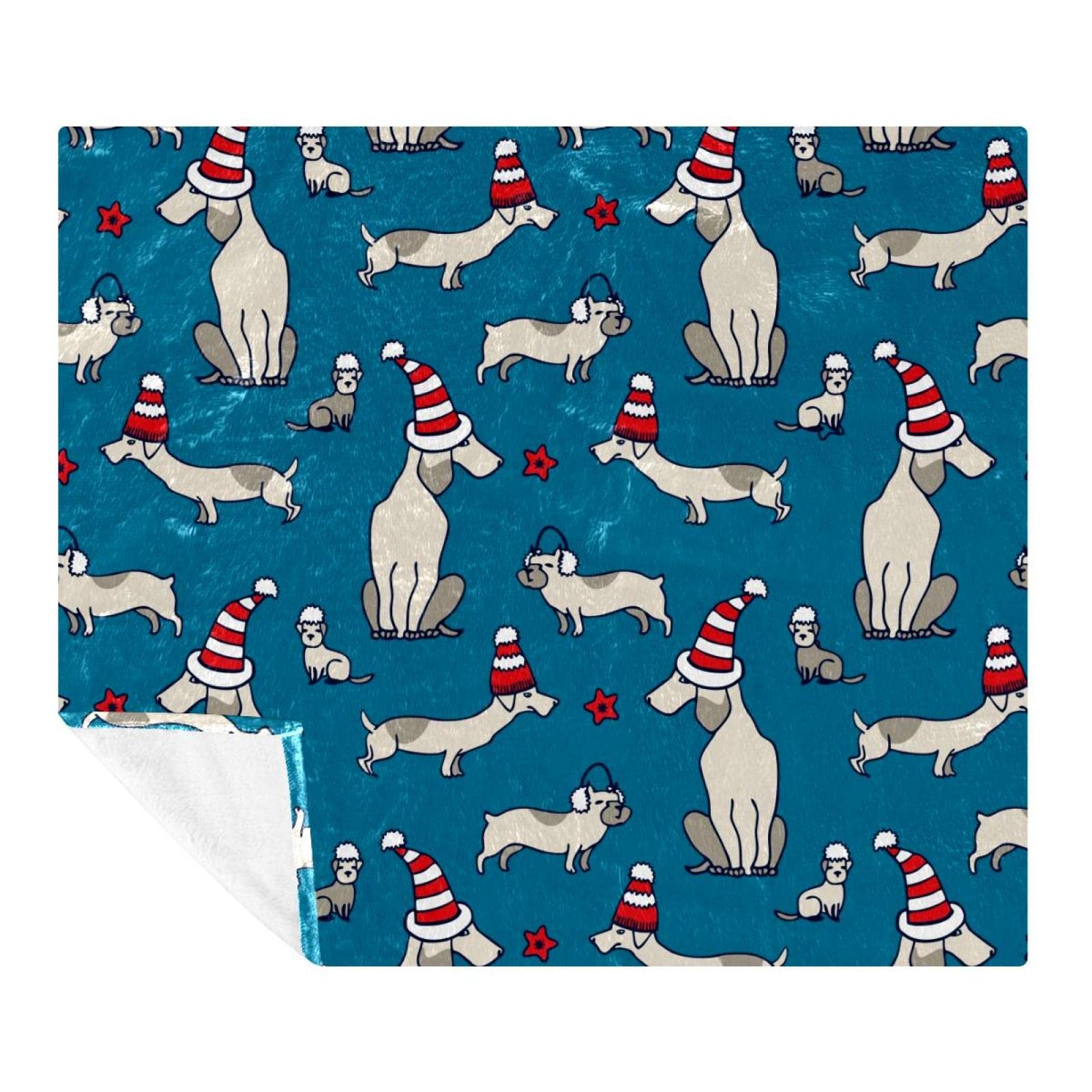 Couverture avec bonnet de Noel l'idee cadeau cocooning pour la famille