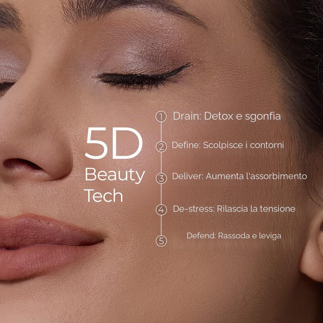 Set di 6 coppettazioni facciali elettriche in vetro, 3 in 1, strumenti per il viso Gua Sha, massaggi per la cura della pelle del collo degli occhi, 3 ventose, per cellulite, riduzione del gonfiore