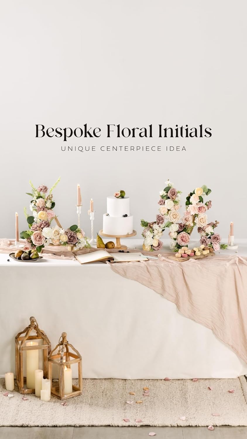 Ling's moment Dusty Rose Artificial Flowers 16pcs Faux Silk Roses with Stems Real Look, 3.5" Fake Vendela Roses Bulk for DIY Wedding Bouquets Centerpieces Party Baby Shower Home Decoration - Image 7