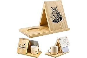 Wooden Triangle Bookmark And Drink Holder