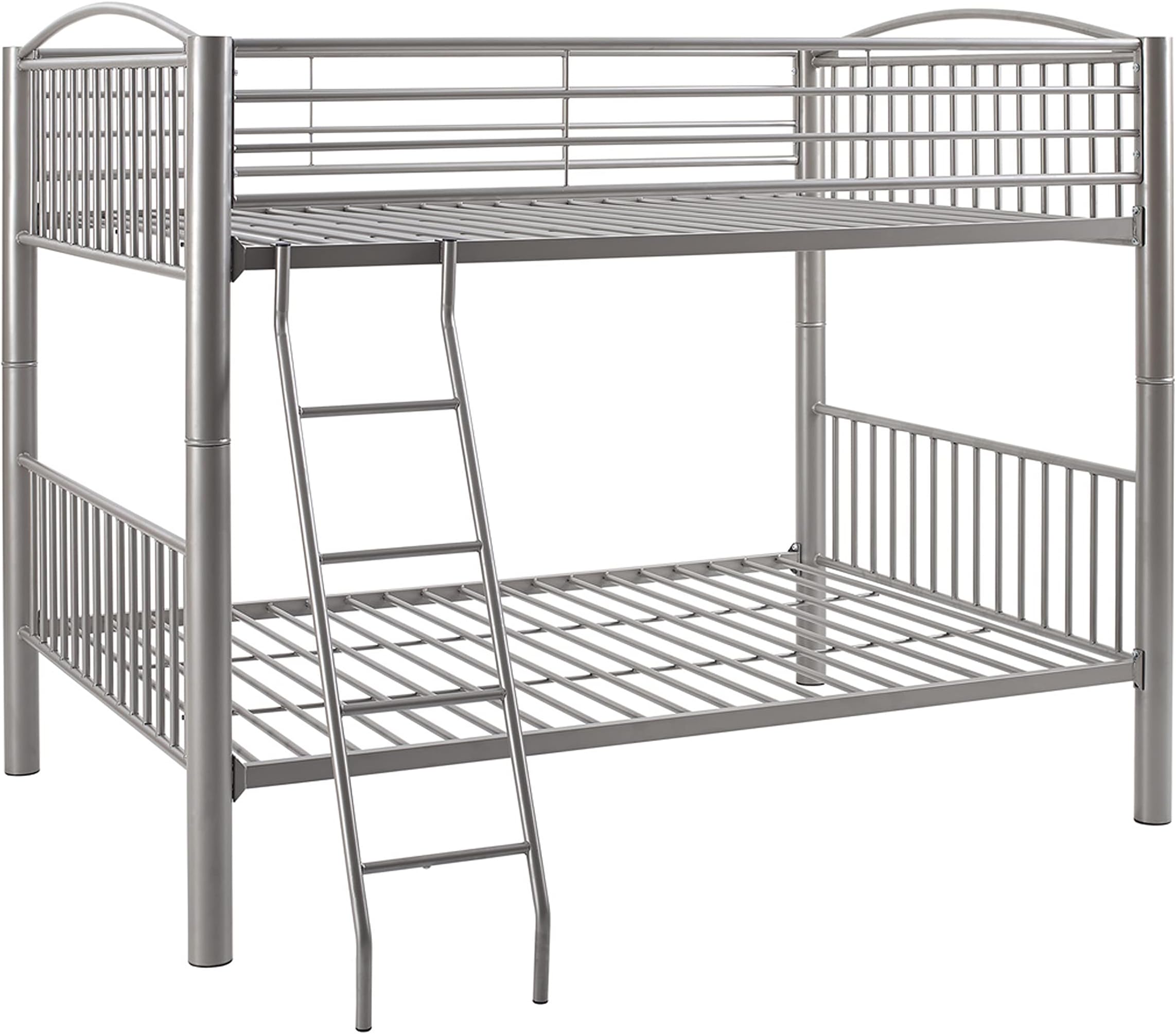 Harper & Bright Designs Full Over Full Metal Bunk Bed with Trundle for Adults,Heavy