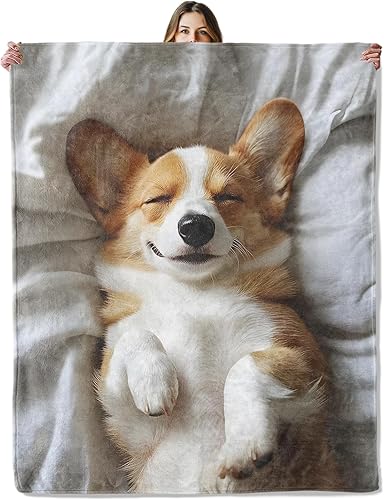 Miniatura 14 de Manta retro con diseño de automóvil musculoso para niñas, niños y adultos, 50 x 60 pulgadas, acogedora manta de franela para dormitorio, campamento,