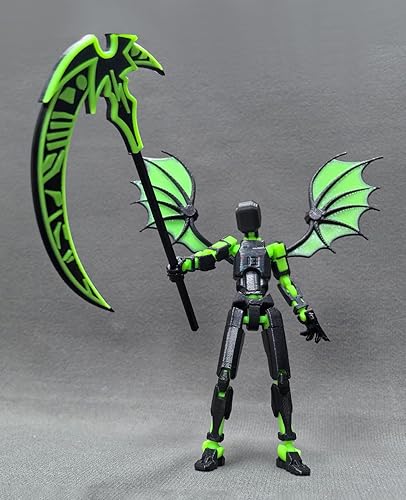 Miniatura 6 de Figura de acción T13 (montaje completado), figura de acción de robot Titan 13, figura de acción articulada de maniquí impresa en 3D, regalo de la