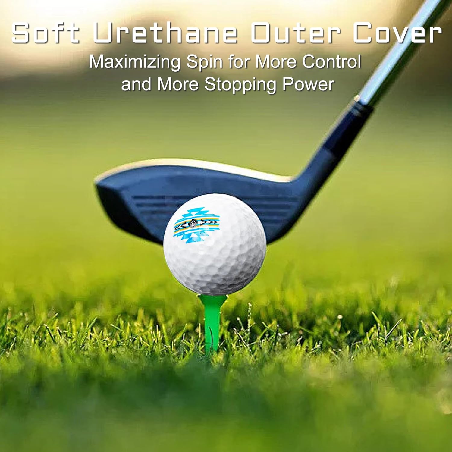 Golf Bal, Golf Ball for Distance and Control,1 Dozen (12 Balls)