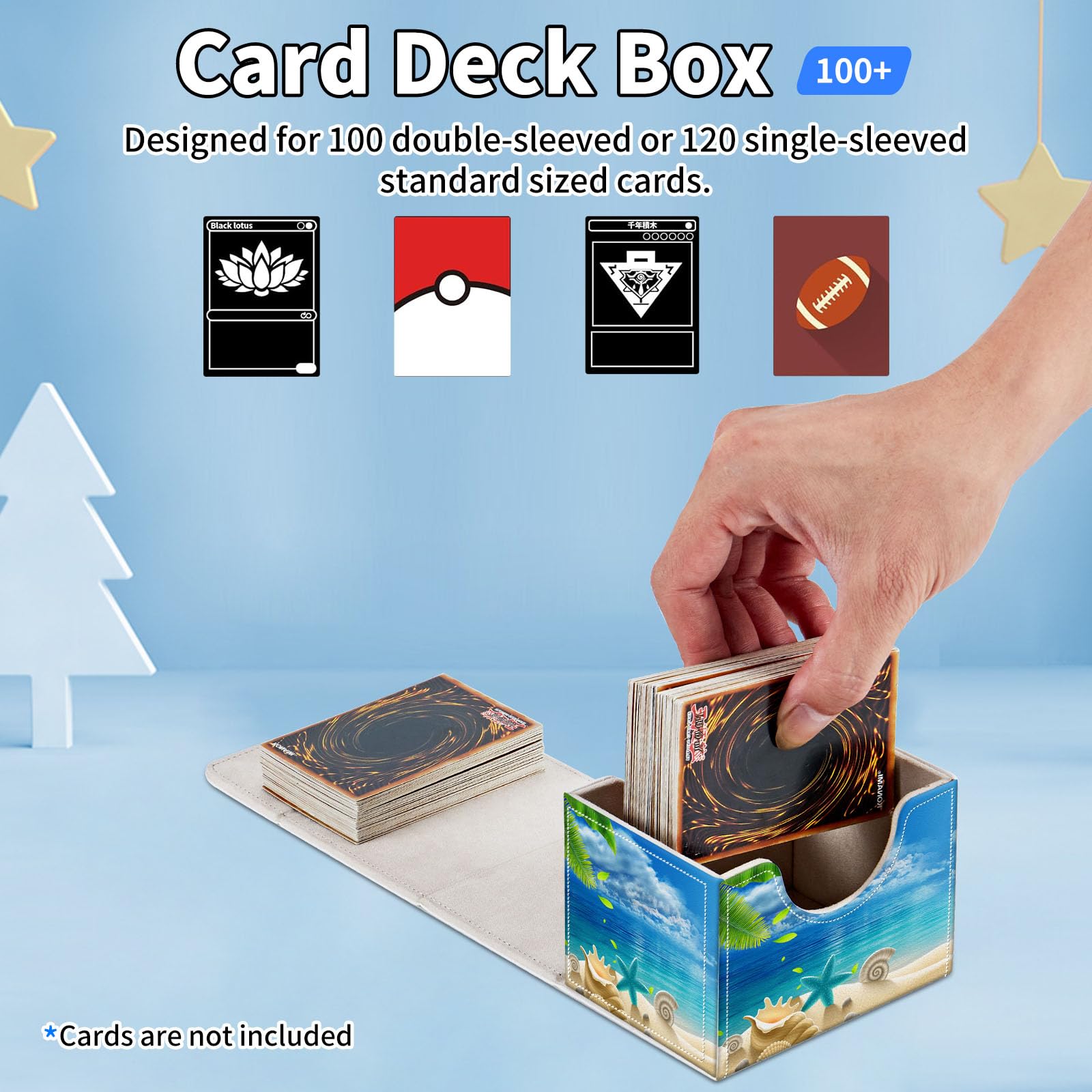 Amazon.com: ACWDMKH for MTG Commander Deck Box,Card Deck Box for