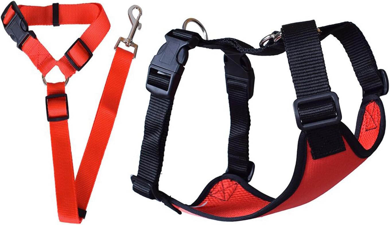 zomoea Dog Safety Vest Harness Pet Dog Large Pet Harness