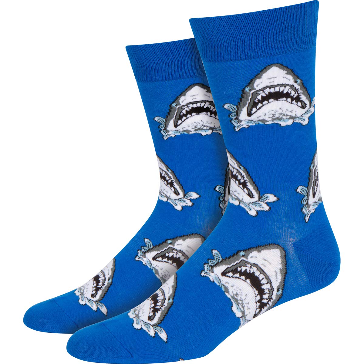 Fun Socks for Men | Novelty Crew Socks with Funny Designs | One Size Fits Most (Shoe Size 7-12)