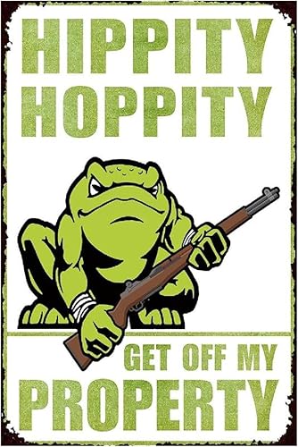 Miniatura 8 de Letrero divertido de no solicitar, letreros de metal de advertencia, con texto en inglés Don't even knock, My Dog is Hungry, letrero para patio,