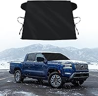 Vista 25 de Cubierta de parabrisas para hielo y nieve para Jeep Grand Cherokee 2011-2024, cubierta de nieve para parabrisas, protector de heladas, granizo