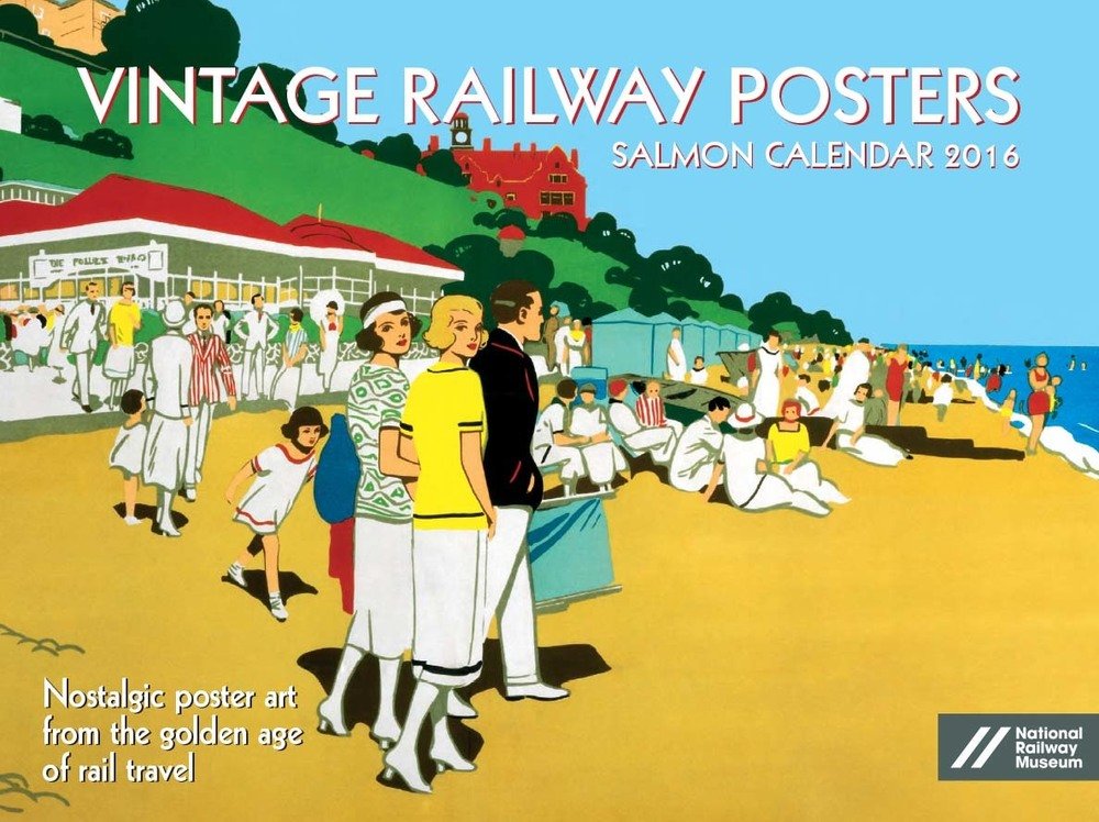 Vintage Railway Posters Wall Calendar 2015 - Salmon Calendars - Wire Bound