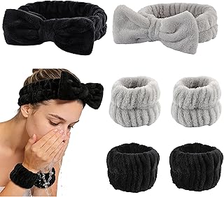 Juego de 6 diademas y pulseras de maquillaje ...