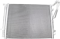 Vista 17 de TRQ Condensador de aire acondicionado A/C Compatible con Nissan Altima 1998-2001 NI3030101 NI3030103