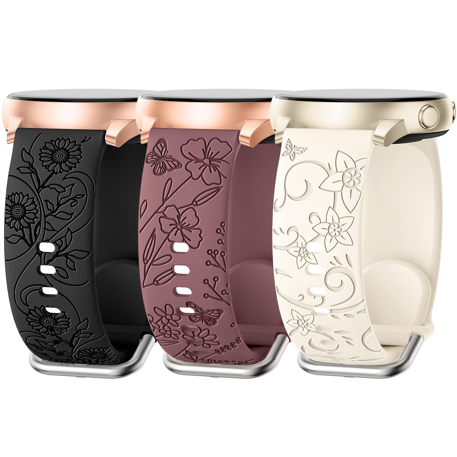 SkyBand Cinturino In Acciaio Inossidabile Metallo Compatibile Per Smartwatch UMIDIGI Urun - Sostituzione Bracciale Moda Nero