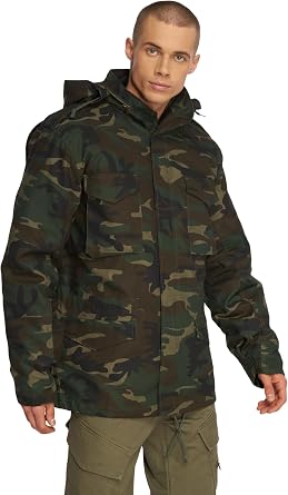 Brandit M/65 Voyager Wool Jacket Black
