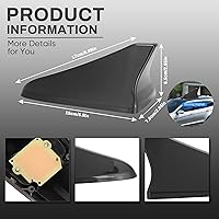 Vista 3 de Fydun Cubierta de antena de aleta de tiburón para coche, base aérea de techo 96219 D5000EBQK para Optima 2014‑2020 para Sonata Genesis Sedan Coupé