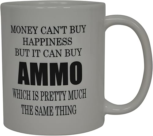Miniatura 2 de Rogue River Tactical La mejor taza de café divertida Money Can't Buy Happiness But It Can Buy Mundial Novelty Cup