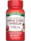 Apple Cider Vinegar Capsules | 1200mg | Quick Release Pills | Non-GMO & Gluten Free Supplement