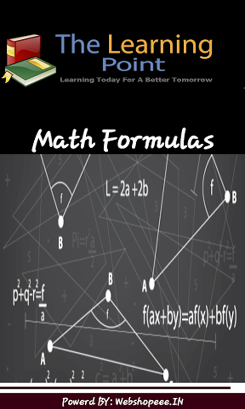 1 to 12th Math Formulas - App on Amazon Appstore