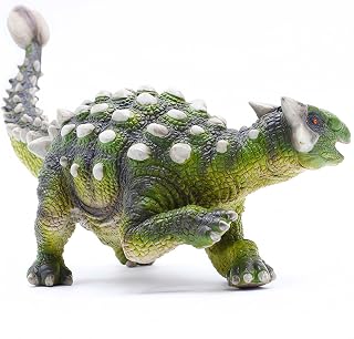 Gemini&Genius Ankylosaurus Action Figure Toy, Saichania Dino for Kids | Realistic Design Ankylo Dinosaur Figurine Toy Gift, Collection Model, Birthday Cake Topper, Role-play