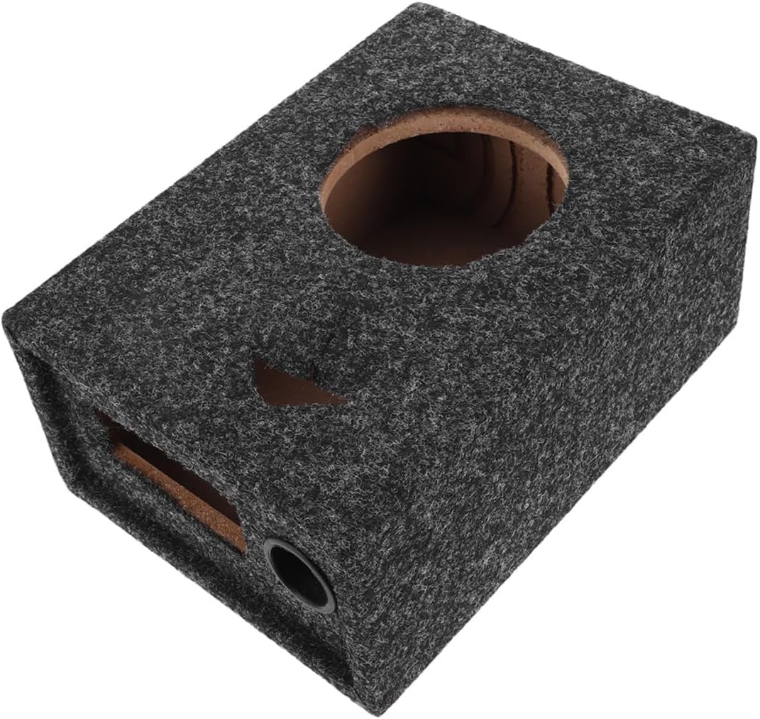 Speaker Enclosure Box for Car Audio Subwoofer Cabinet Antiresonance Design Easy Installation for Enhanced Sound Quality