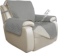 Vista 12 de ISSUNTEX Fundas de Sofá de Doble Protección 100% Impermeables para Sala de Estar, Fundas de Sofá para Sofá de 3 Cojines, Protector de Muebles