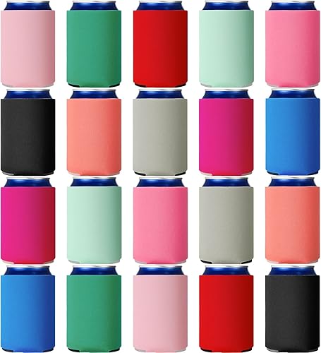 80 unidades de enfriadores de latas de cerveza en blanco plegables de espuma para refrescos, fundas para enfriar latas en blanco, fundas de espuma disponible en Yaxa Costa Rica