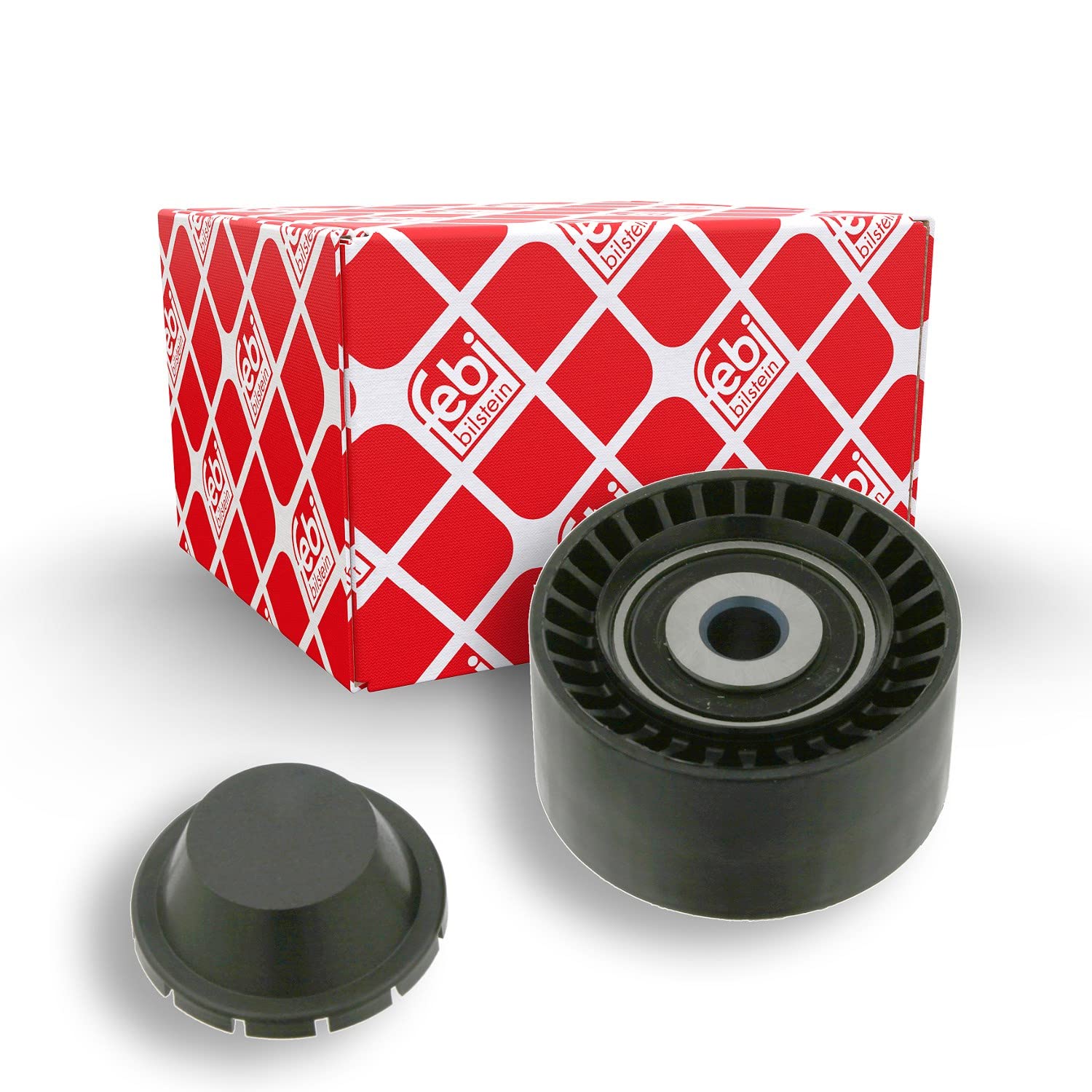febi bilstein 22355 Idler Pulley for auxiliary belt, pack of one