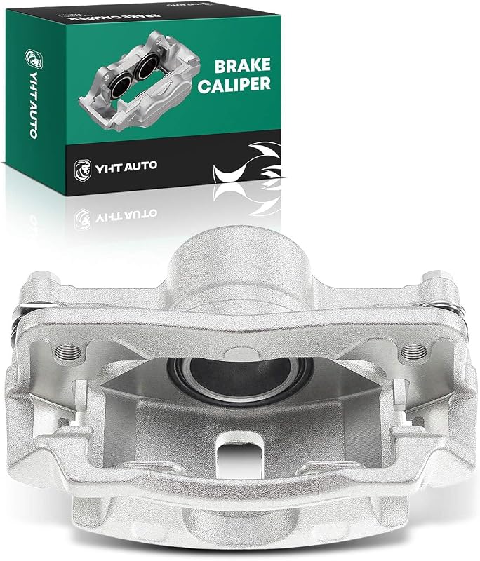 Pinça de freio dianteira YHTAUTO com suporte para Acura EL, Honda Civic e Insight – 1 unidade