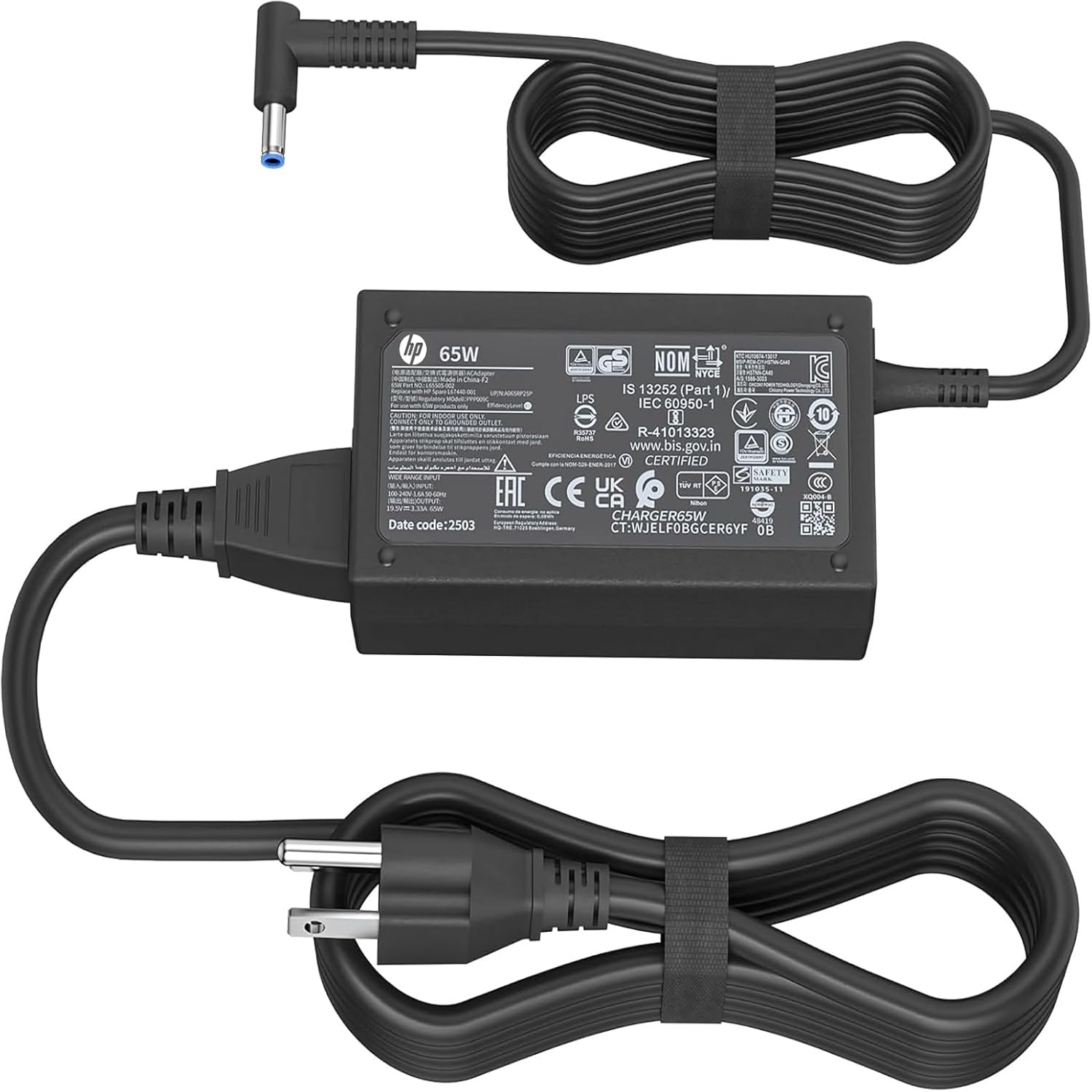 Amazon.com: 65W 45W AC Charger Compatible with HP Elitebook Series ...