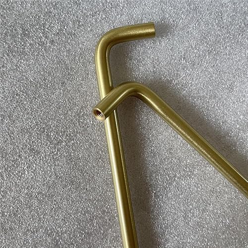 Miniatura 5 de BWRMHME Juego de 2 tiradores modernos de latón macizo para gabinetes, pomos de gabinete de cocina, cómoda, puerta, cajón, accesorios para gabinetes