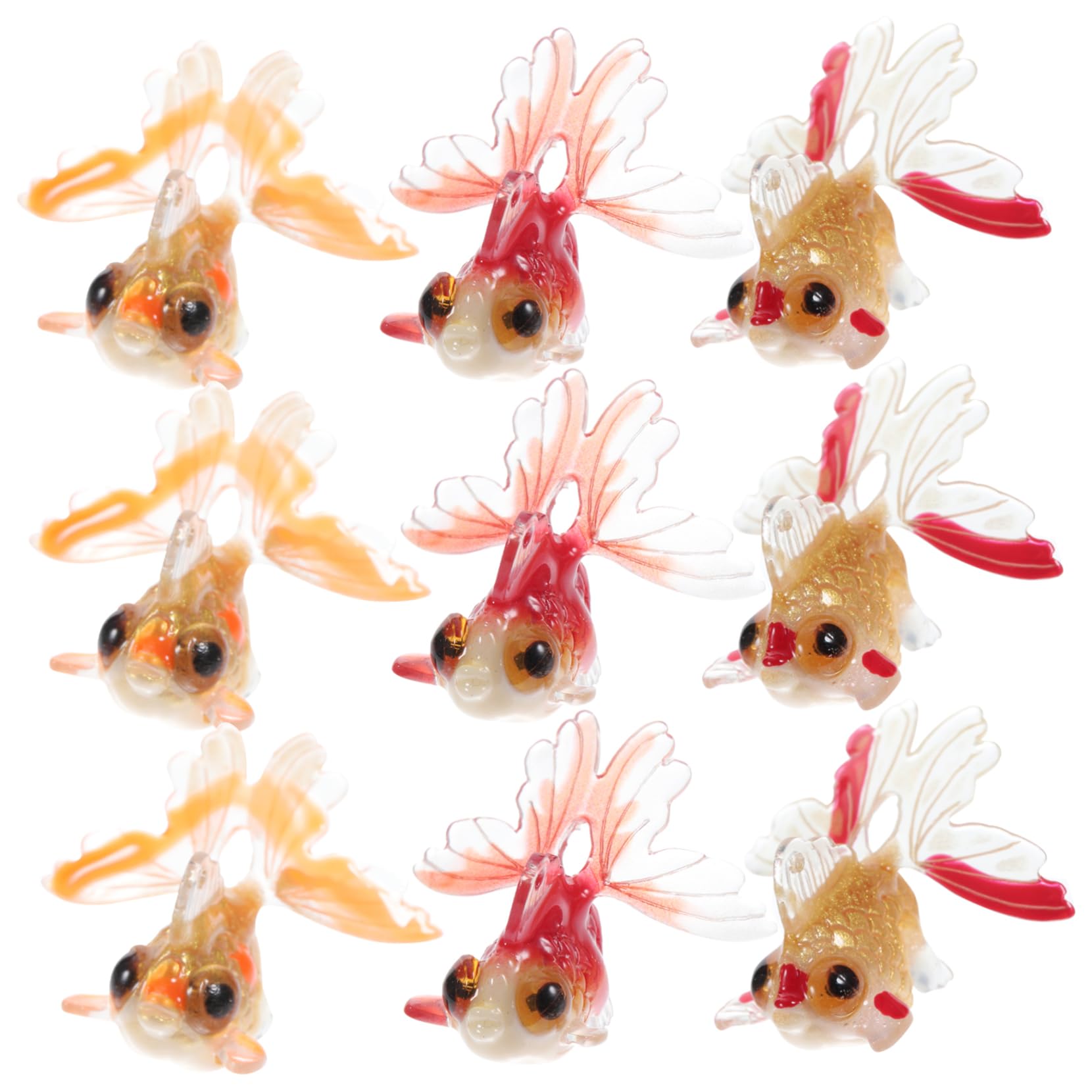 Lurrose Lot De 4 Breloques Uniques En Forme De Poisson Pour La Fabrication De Bijoux Boucles Doreilles Colliers 12 Pièces X 4