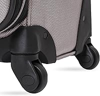 Vista 80 de SwissGear - Equipaje suave expandible Sion con ruedas, Negro