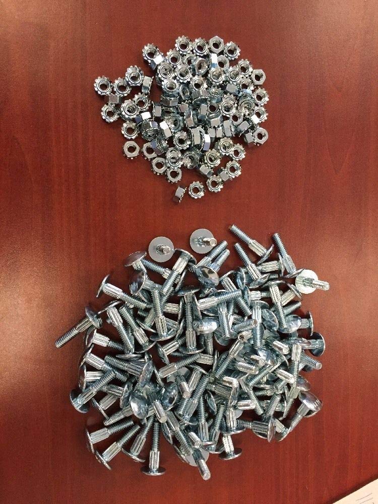 Carriage Bolt & Nut Kit - Overhead Todco Whiting Door Hinge Morgan L8