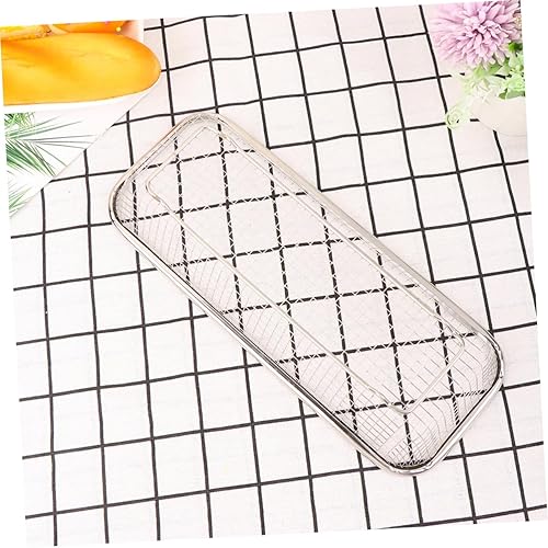 Miniatura 3 de 1 colador de malla de metal cesta de lavandería cesta de lavandería de metal cesta de frutas cesta de drenaje fregadero colador colador cesta de