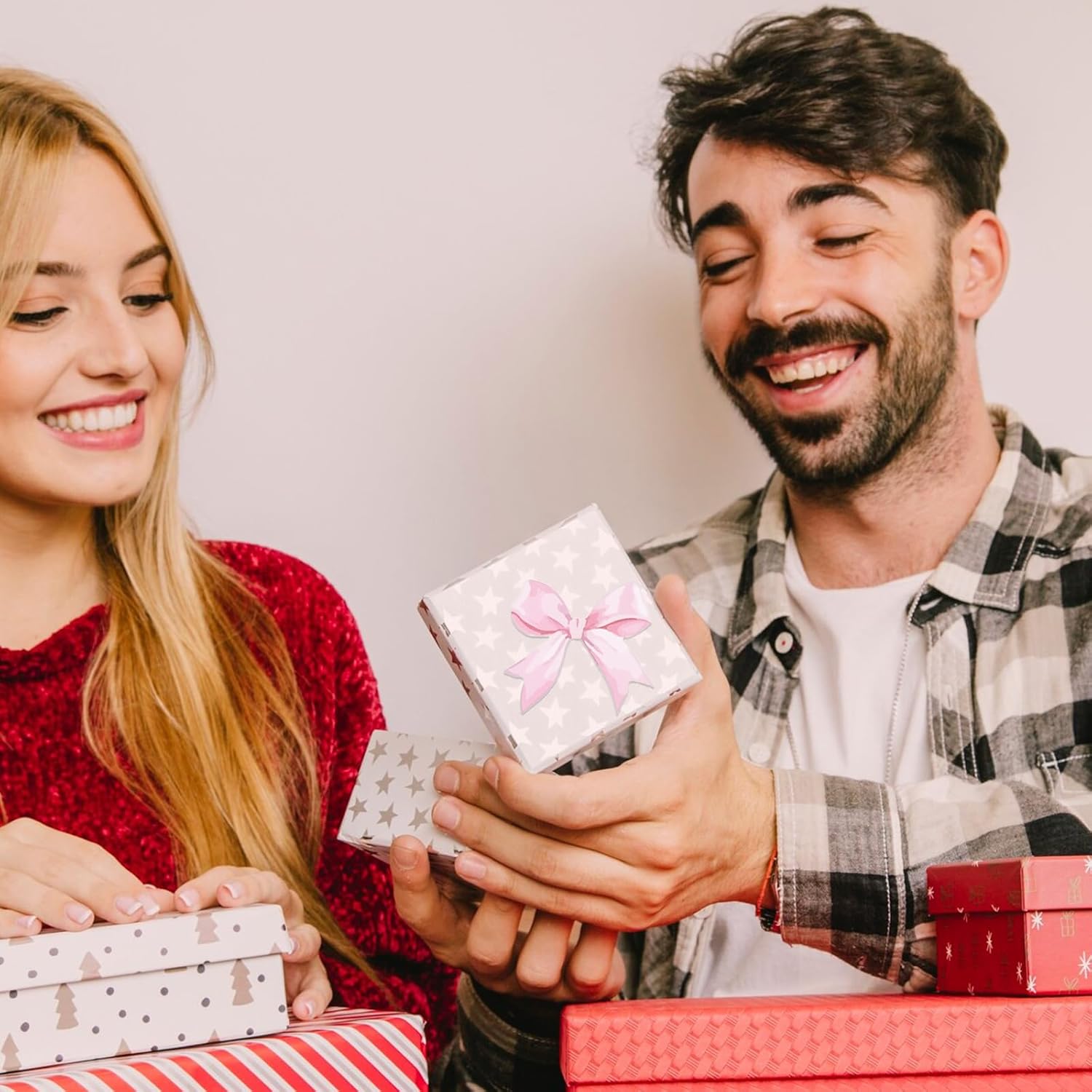 500 PCS Pink Bow Stickers, Cute Bow Decorative Stickers Bulk, Self-Adhesive Pink Coquette Bowknot Sticker for Water Bottle, Crafts, Card, Envelope, Gift Wrapping, Women, Girls