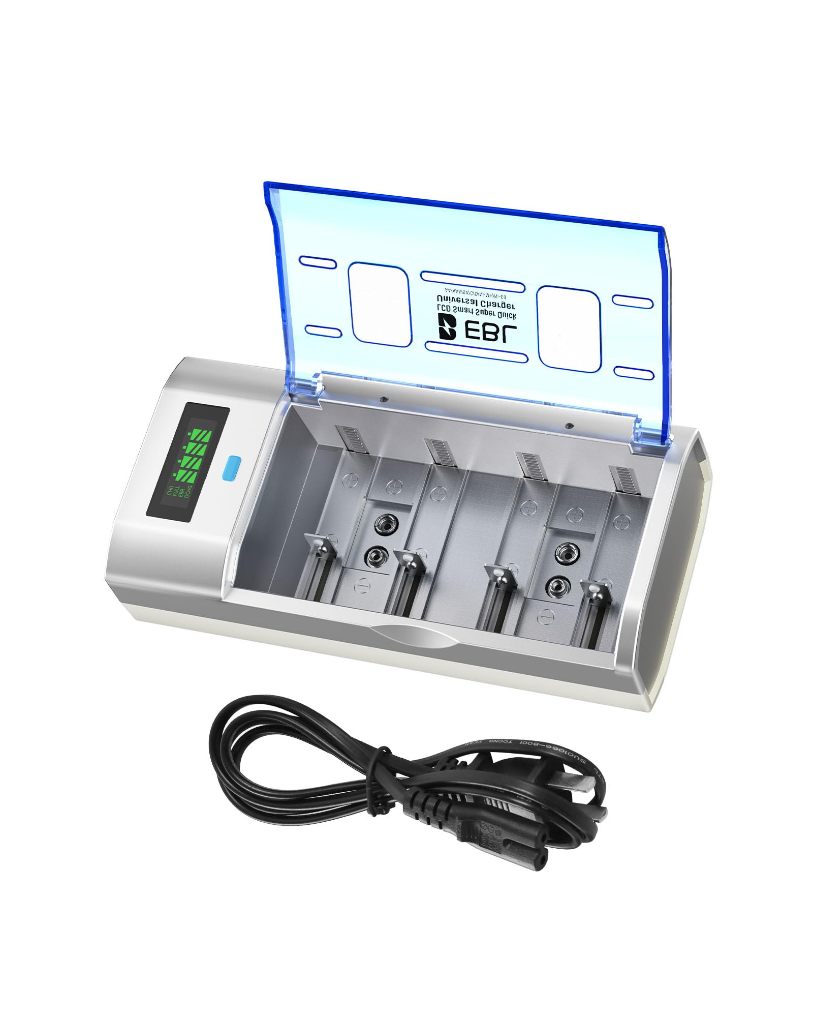 EBL Universal Smart Battery Charger with Discharge Function
