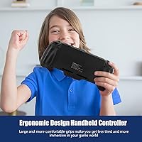 Vista 26 de ECHZOVE Upgrade Nintendo Switch OLED Controller Grip - Ergonomic Animal Crossing Style Controller with Joystick, NFC, Turbo, Six-Axis Gyro, Dual