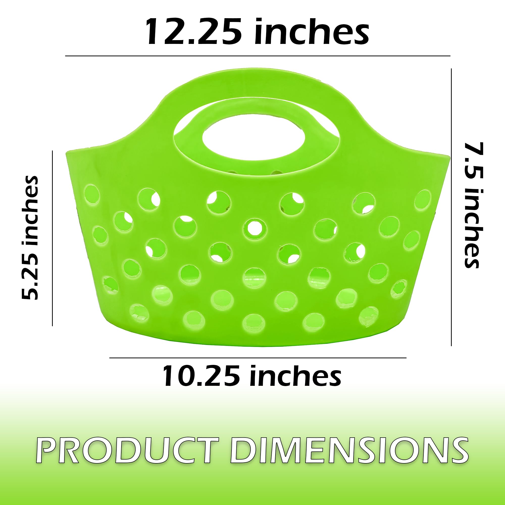 Amazon.com: Assorted Multicolor Basket with Handles 3ct : Home