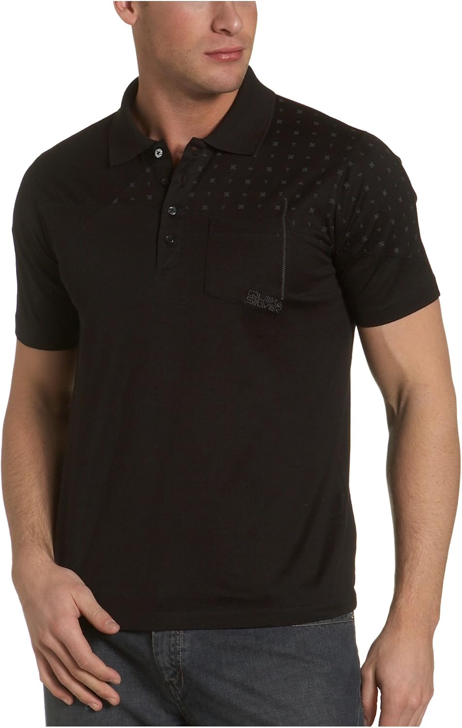 Quiksilver Men's Cuts You Up Polo Shirt: Clothing