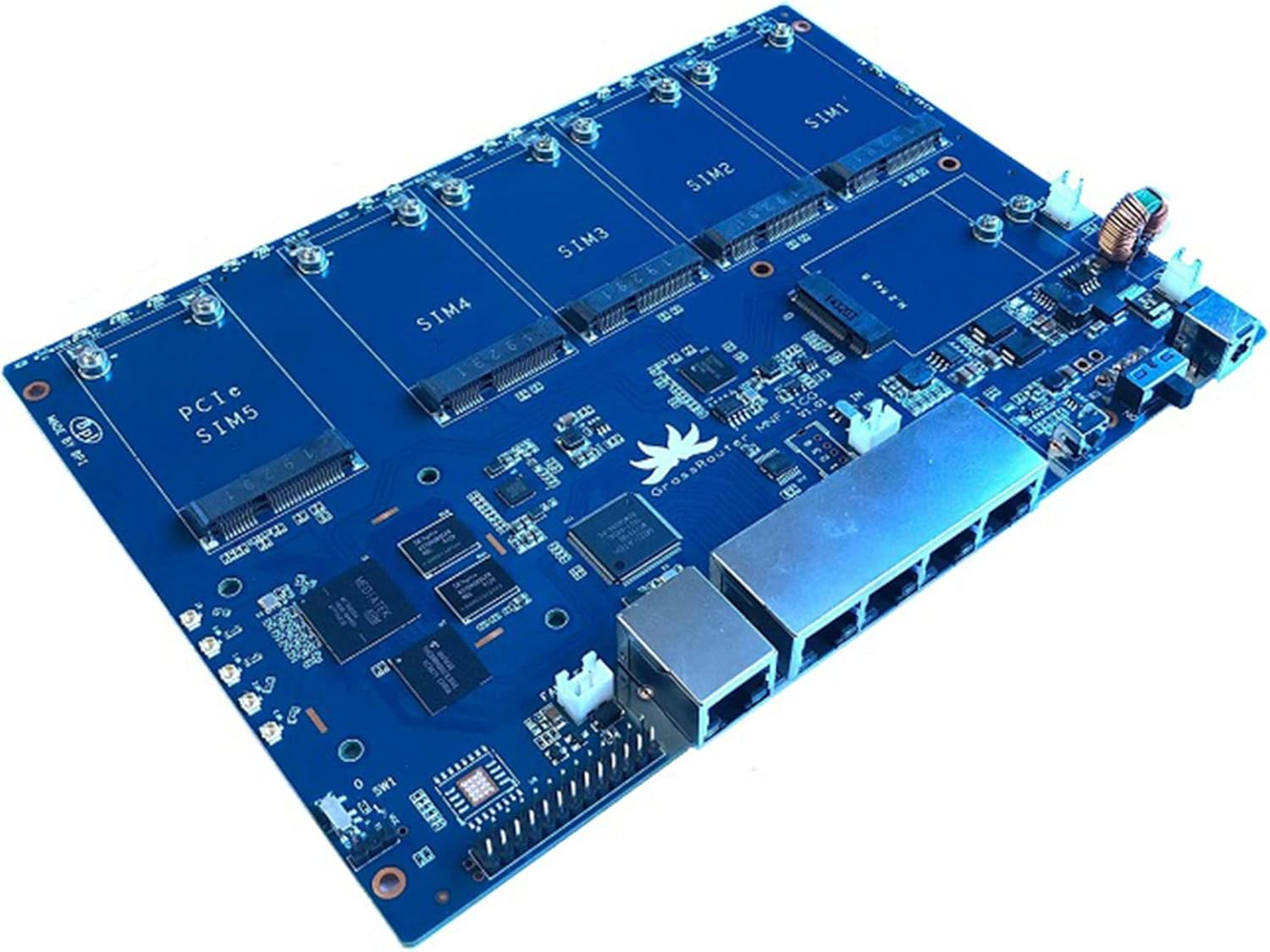 Banana PI BPI 5 + 4 LTE + WiFi AC + Gigabit Multiplex Aggregat Router ...