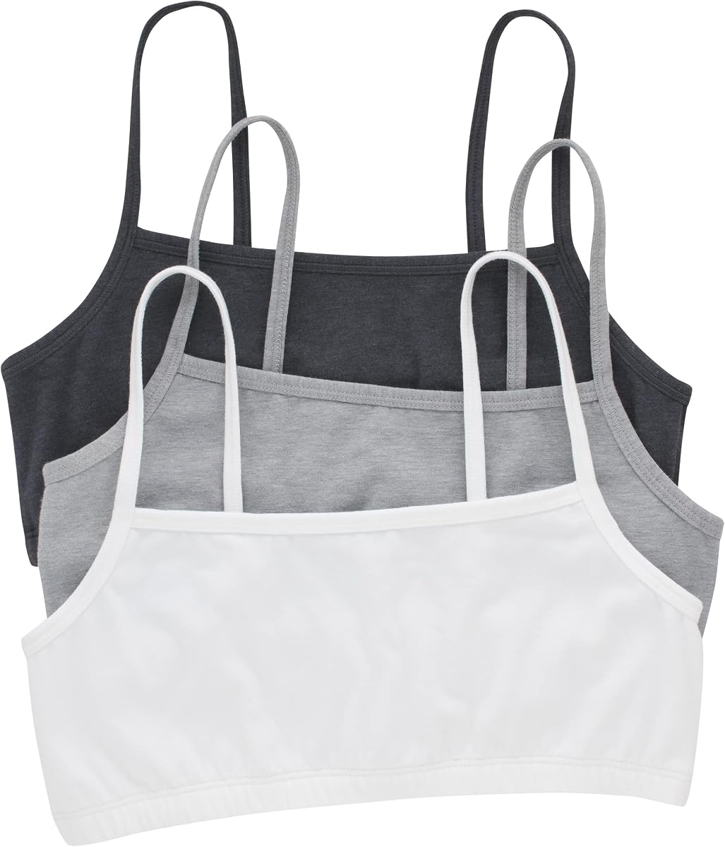 Paquete de bralette de hilo para mujer, paquete de 3, sujetadores bralette deportivos de algodón para mujer, sujetadores inalámbricos sólidos o surtidos