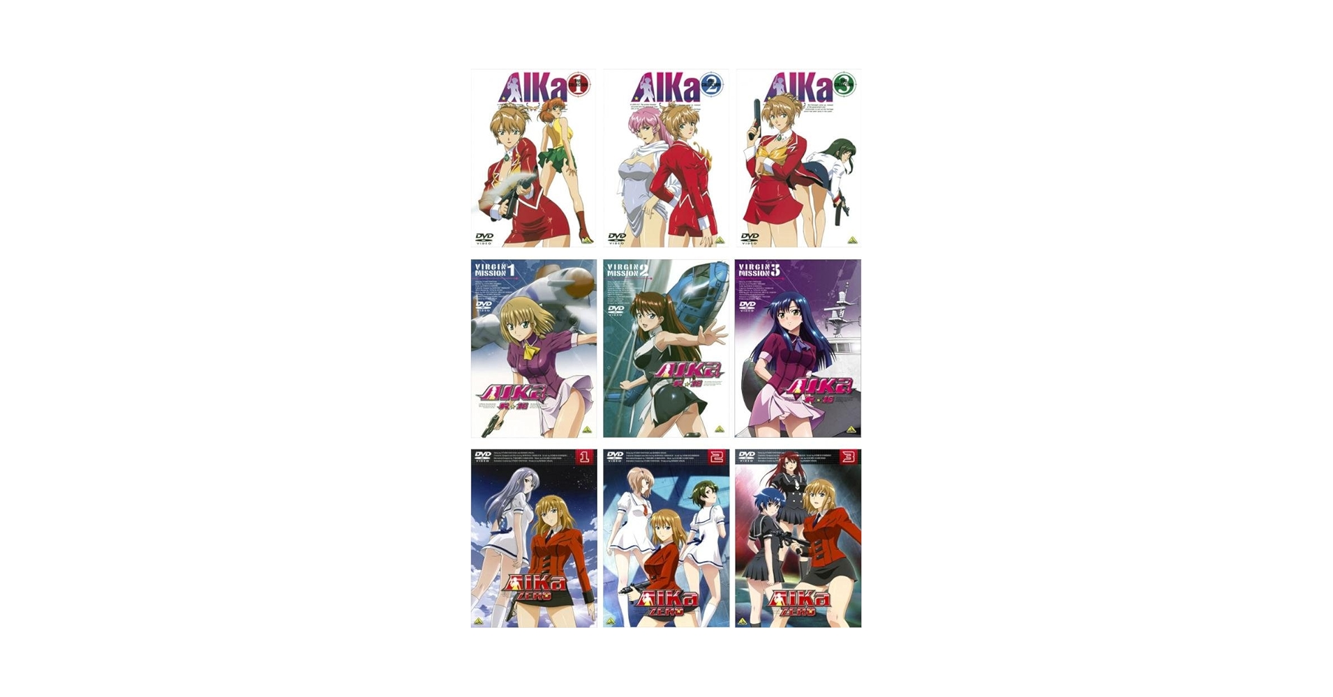 Amazon.co.jp: AIKa アイカ 全3巻 + R-16:VIRGIN MISSION 全3巻