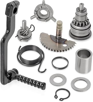 Start Gear Clutch Start Rod for GY6 49cc 50cc 139QMB ATV Scooter 8 Gears | Start Gear Pedal Shaft Pedal Kit & Start Clutch Component & Light Motorcycle Pedal Start Rod