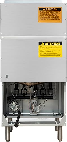 Miniatura 9 de KoolMore Freidora comercial de propano líquido de pie de 75 libras con 150,000 BTU en acero inoxidable, certificación ETL (KM-FDF75-LP)