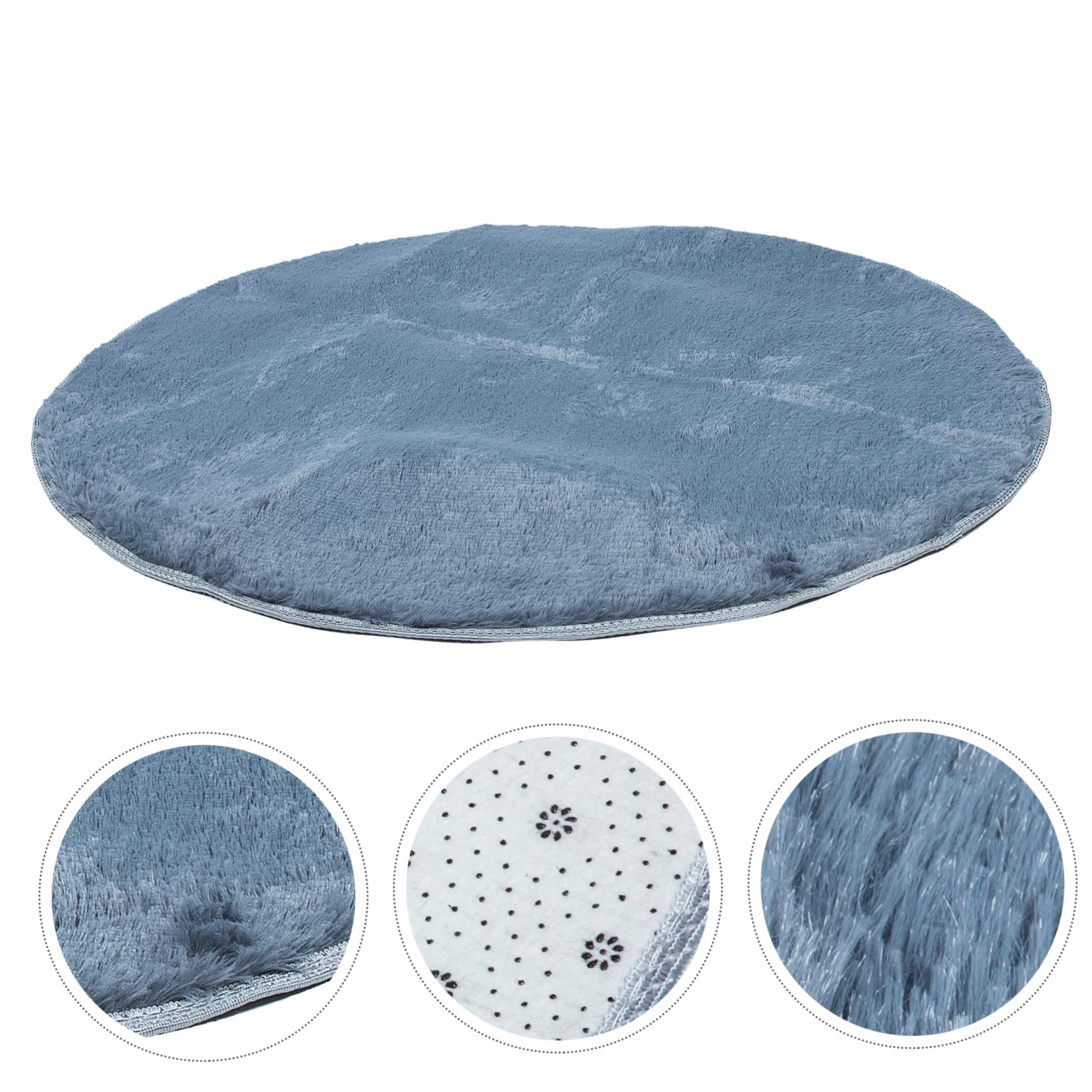 rutschfeste Drum Matte aus Polyester und Plüsch für Schlagzeug mit Schallschutz und Echoverminderung für Kontrollräume und Büros 1,2 Meter Groß