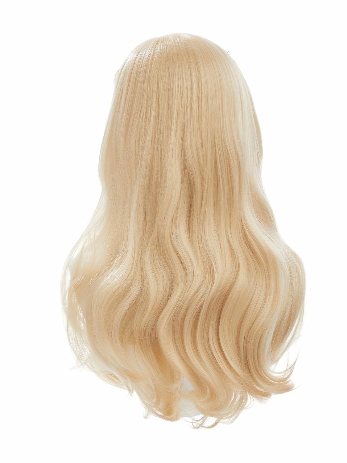 haikyuu Women Kind Witch Wig Long Blonde Wavy Curly Wig Fairy Princess Elf Cosplay (Blonde)