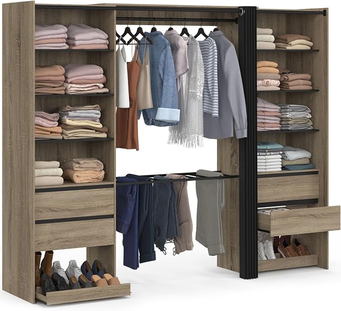 Avis Dressing Double XXL MERYL IDMarket 220 cm Analyse Score Pro Habitat Deals