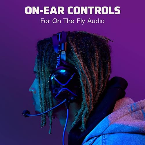 Miniatura 3 de PDP Victrix Pro AF Wired Professional Esports Gaming Headset with Cooling Xbox Series One, Xbox Series S X, PC, Windows 10 Computer - BlackPurple